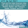 WTF Fun Fact – Cities With Pure Water