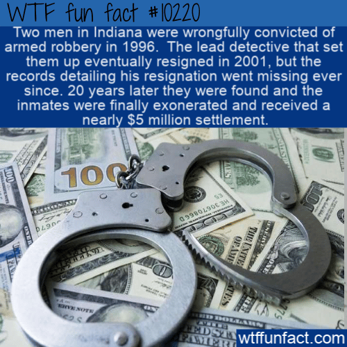 WTF Fun Fact - Wrongful Conviction