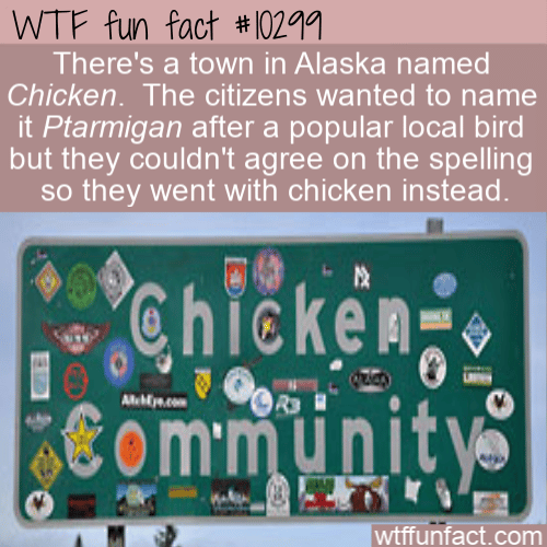 WTF Fun Fact - Chicken Alaska