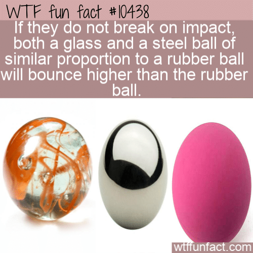 WTF Fun Fact - Bouncy Balls