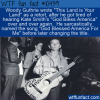 WTF Fun Fact – God Blessed America for Me