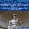 WTF Fun Fact – Statue Of David