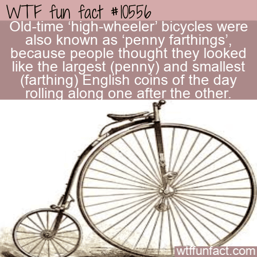 WTF Fun Fact - Go Faster With Big Front Wheel
