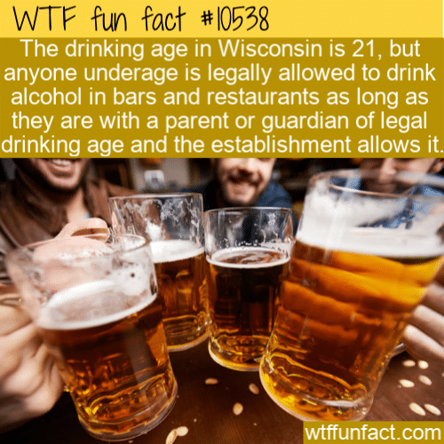 WTF Fun Fact - No Age Limit For Alcohol