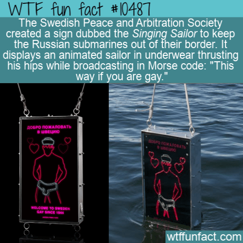 WTF Fun Fact - Way Of Gay!