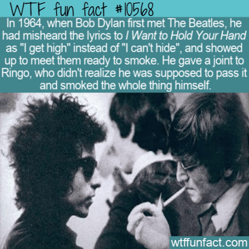 WTF Fun Fact - Bob Dylan And The Beatles