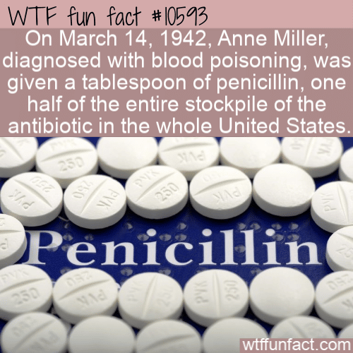 WTF Fun Fact - Penicillin Usage In 1942