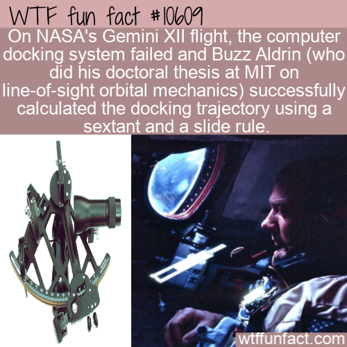 WTF Fun Fact - Space Shuttle Sextant