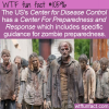 WTF Fun Fact – CDC Prepares For Everything