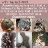 WTF Fun Fact – Meteorwrong