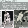 WTF Fun Fact – One-Armed Tennis