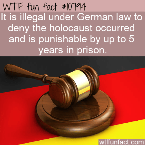 WTF Fun Fact - Holocaust Denial