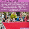 WTF Fun Fact – Lithuania Crawling Race