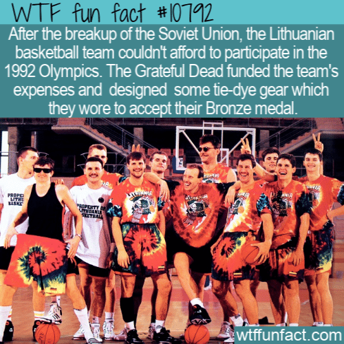 WTF Fun Fact - Lithuanian Tie Dye
