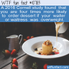 WTF Fun Fact – Ordering Dessert