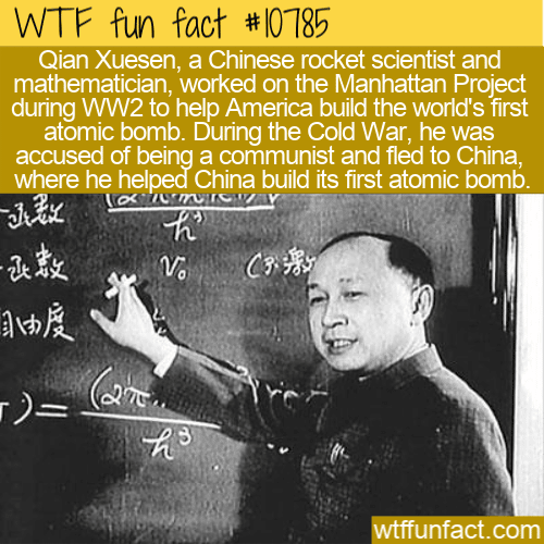 WTF Fun Fact - Qian Xuesen