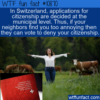 WTF Fun Fact – Switzerland Democracy