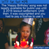 WTF Fun Fact – Happy Birthday Copyright