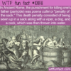 WTF Fun Fact – Penalty Of The Sack