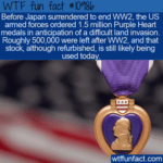WTF Fun Fact - Purple Heart
