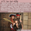 WTF Fun Fact – MIT’s Pirate Certificate