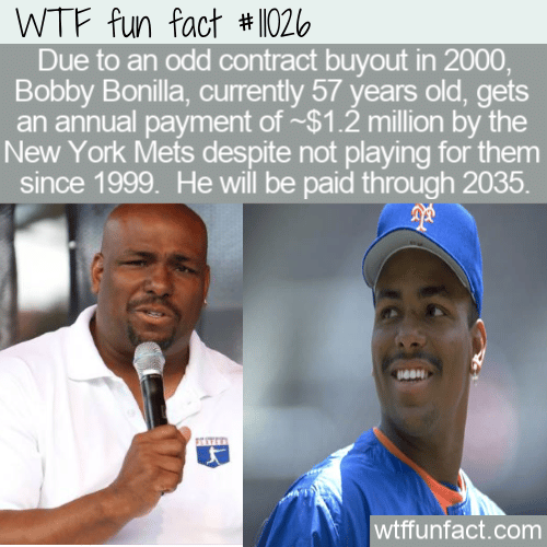 WTF Fun Fact - Bobby Bonilla Day