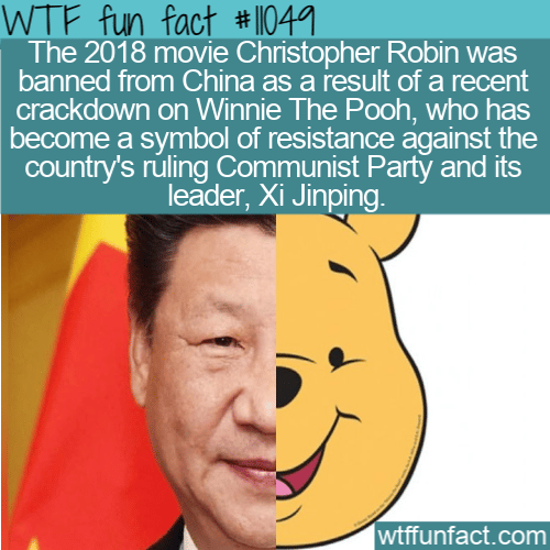 WTF Fun Fact - Christopher Robin Banned