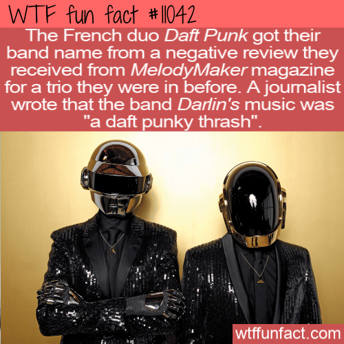 WTF Fun Fact - Daft Punk Name