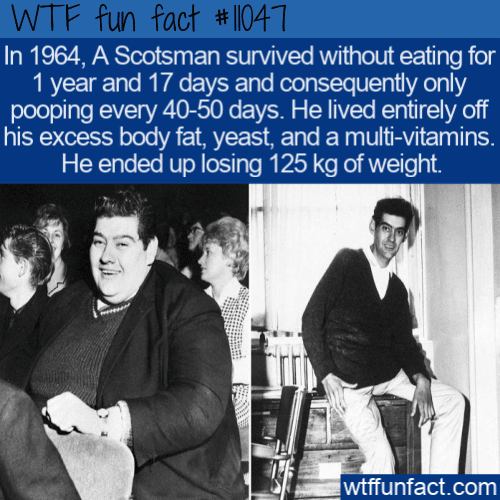 WTF Fun Fact - Grossly Obese Survivor