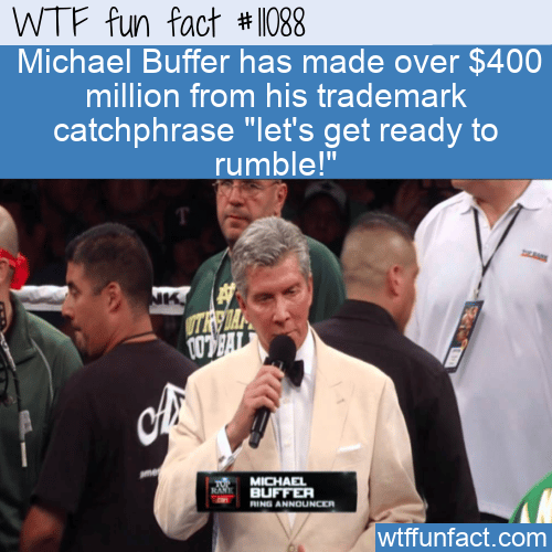 WTF Fun Fact - Lets Get Ready To Rumble