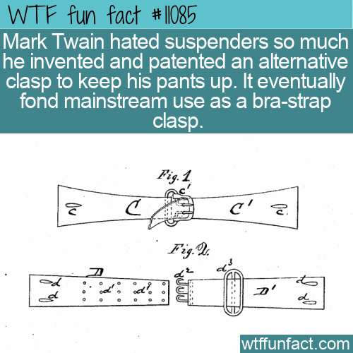 WTF Fun Fact - Mark Twains Surprise Invention