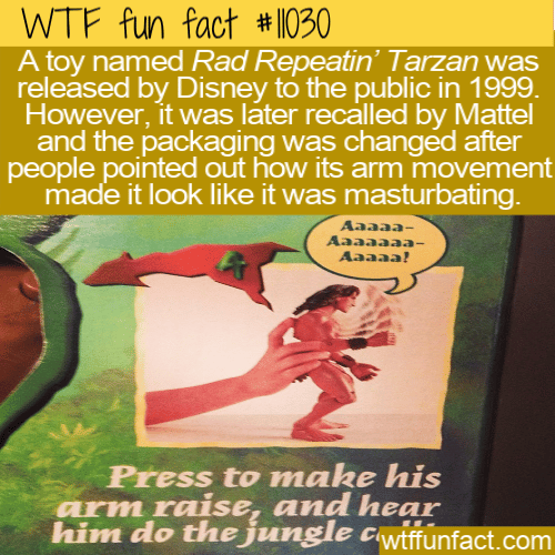 WTF Fun Fact - Scandalous Tarzan