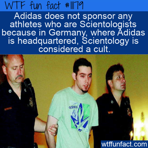 WTF Fun Fact - Adidas Doesn't Sponsor Scientologists