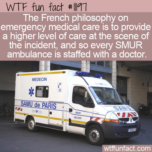 WTF Fun Fact - Ambulance With A Doctor