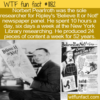 WTF Fun Fact – Norbert Pearlroth