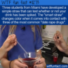 WTF Fun Fact – Smart Straw Detects Date Rape Drug