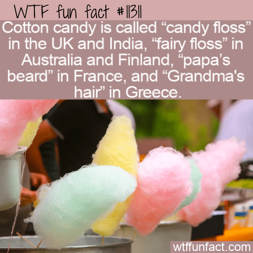 WTF Fun Fact - Cotton Candy Names