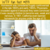 WTF Fun Fact – Physicians Against Homework