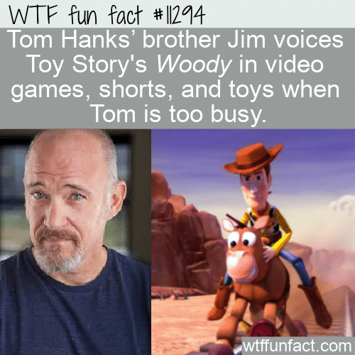 WTF Fun Fact - The Voices Of Woody