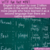 WTF Fun Fact –  2 Billion English Speakers