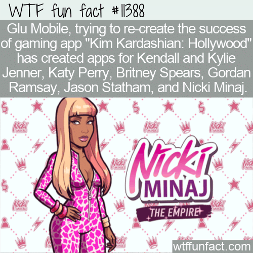 WTF Fun Fact - Celebrity Gaming Apps