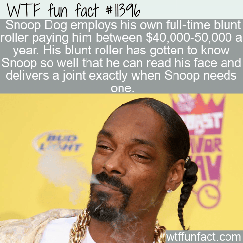 WTF Fun Fact - Snoop Dogg's Unusually Talented Employee