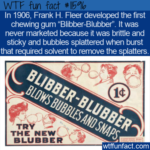 WTF Fun Fact - Blibber-Blubber