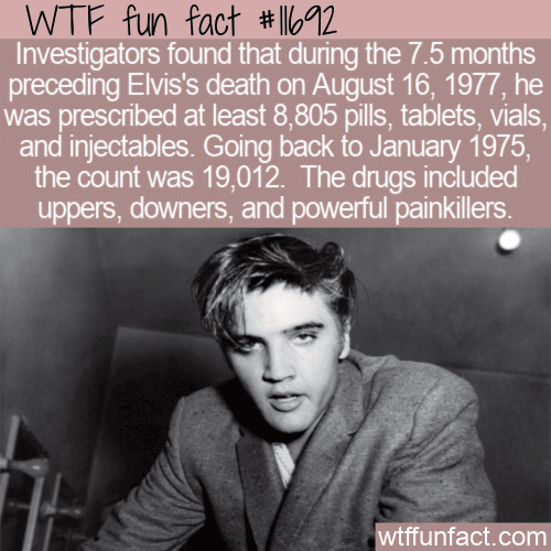 WTF Fun Fact - Elvis's Last Prescriptions