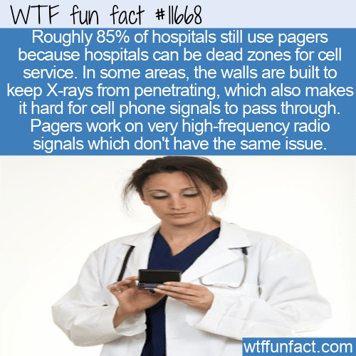 WTF Fun Fact - Hospital Pager