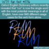 WTF Fun Fact – Most Complicated English Word