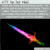 WTF Fun Fact – Newton’s Flaming Laser Sword