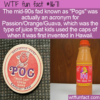 WTF Fun Fact – Passion/Orange/Guava POG