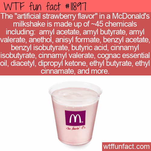 WTF Fun Fact - Artificial Strawberry Flavor Chemicals