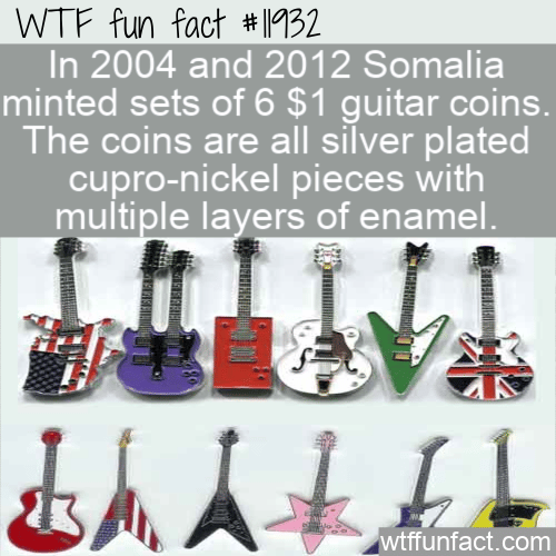 WTF Fun Fact - Somalian Guitar Coins